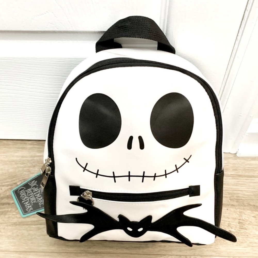 Disney Bioworld Nightmare Before Christmas Jack Skellington Mini Backpack NEW